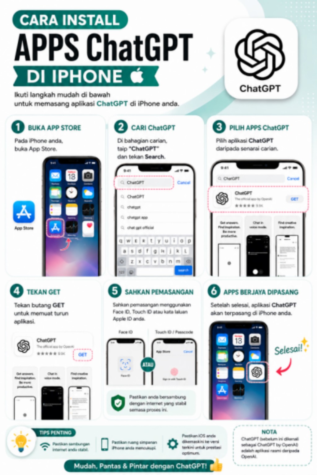 Cara install ChatGPT di Android